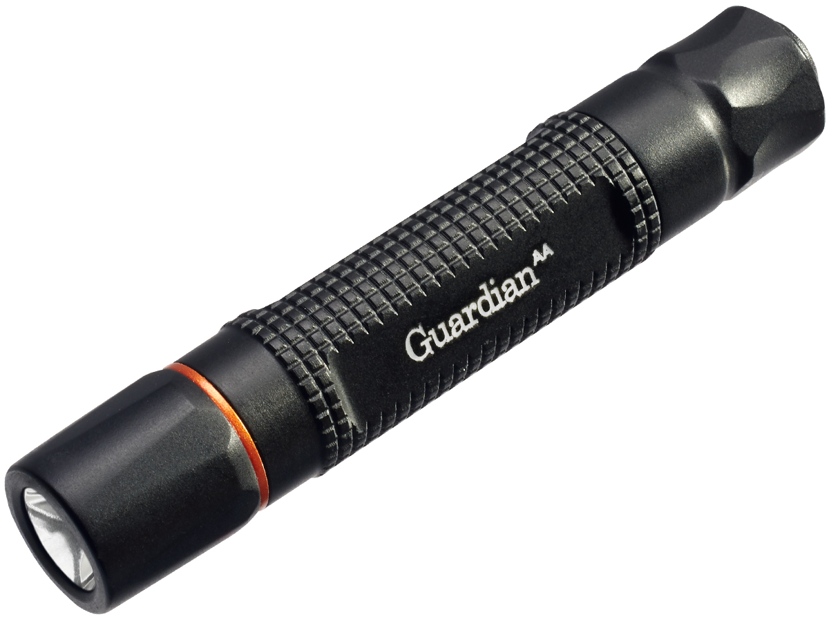 ASP Guardian AA LED Flashlight CREE XPG2 LED 130 Lumens Includes