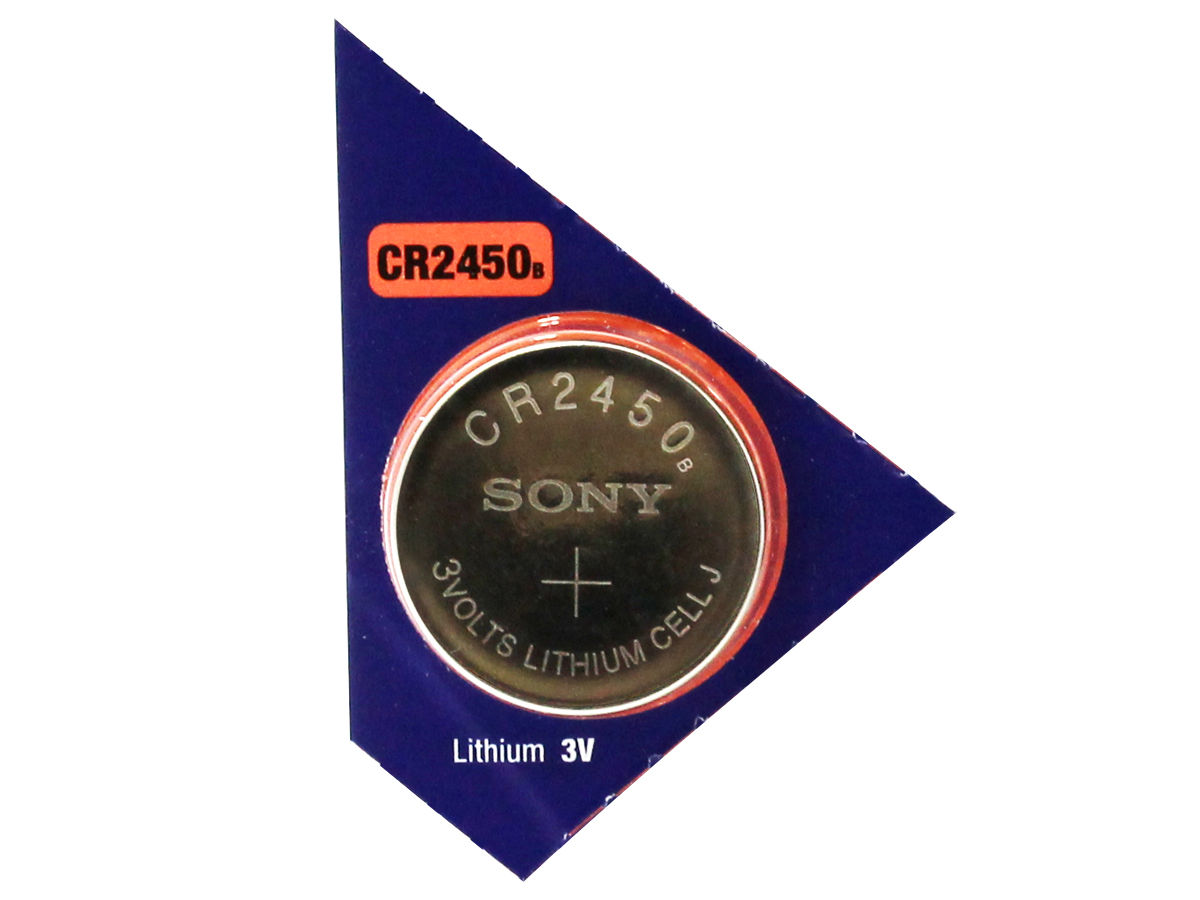 SONY CR2450 Lithium Button Cell Battery