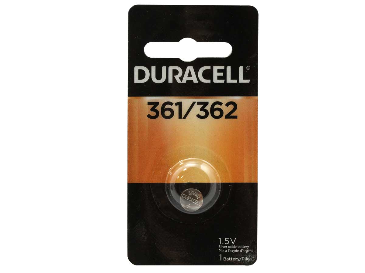 Duracell D361/362 1.5V Silver Oxide Watch/Electronic Button Cell