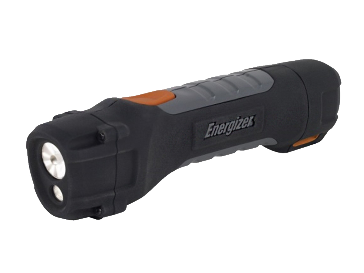 Energizer ProjectPro Hard Case LED Flashlight 400 Lumens Includes 4