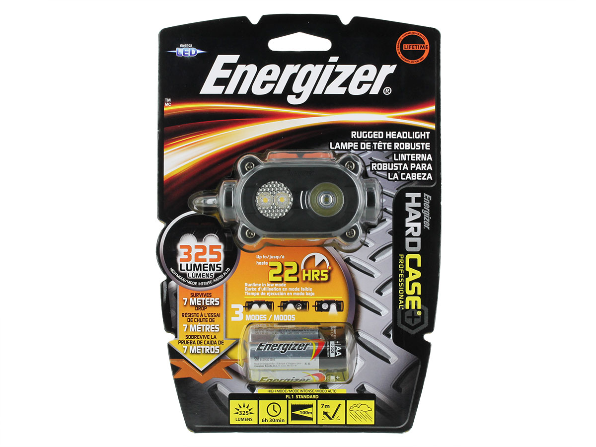 Energizer 250 Lumen Professional Hard Case LED Headlight