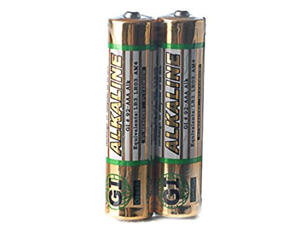 GI ShrinkWrapped AAA Batteries Contractor Packaging