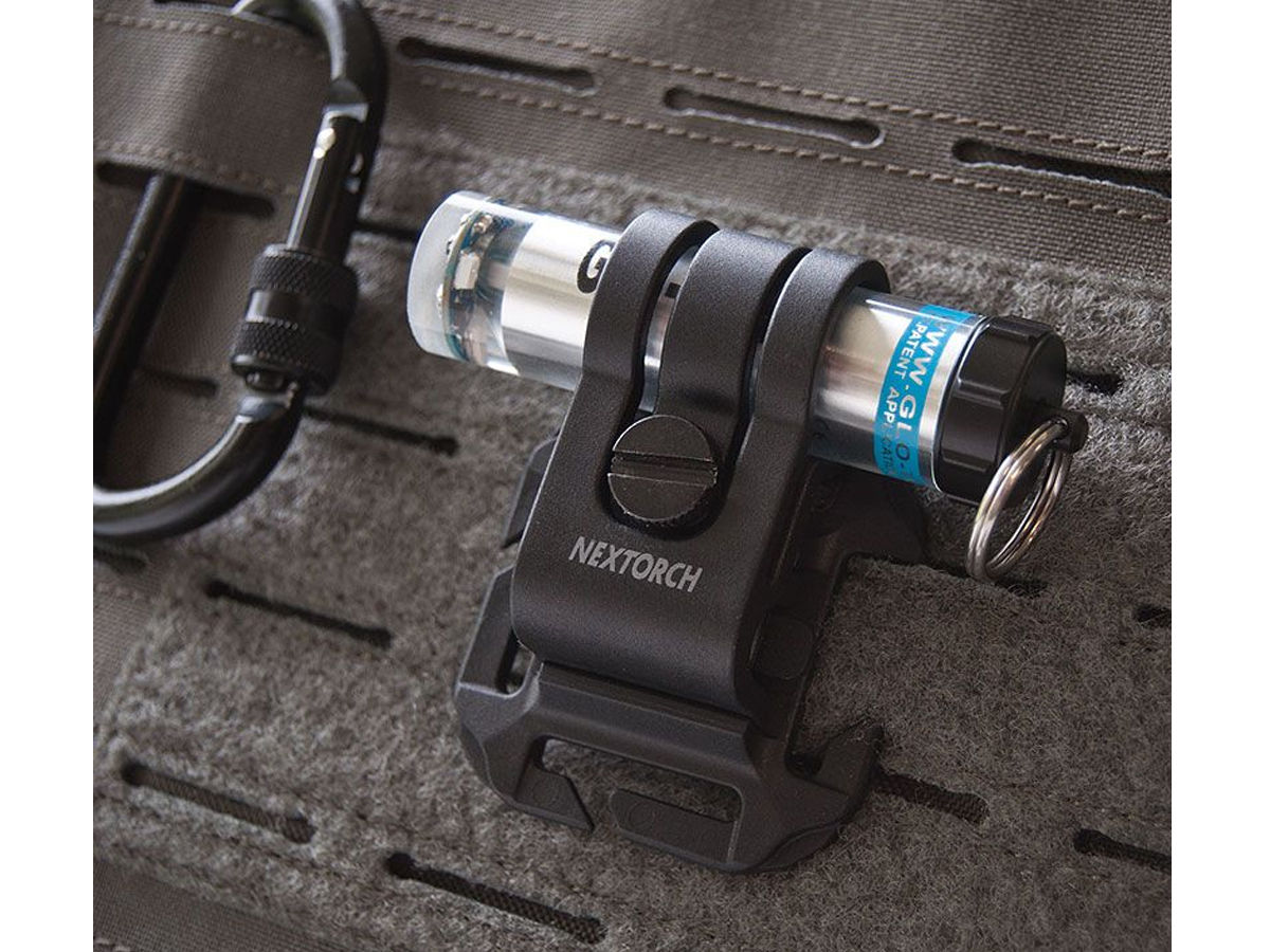 Glo Toob GTK Attachment System Arc Rail, MOLLE, bing, Velcro