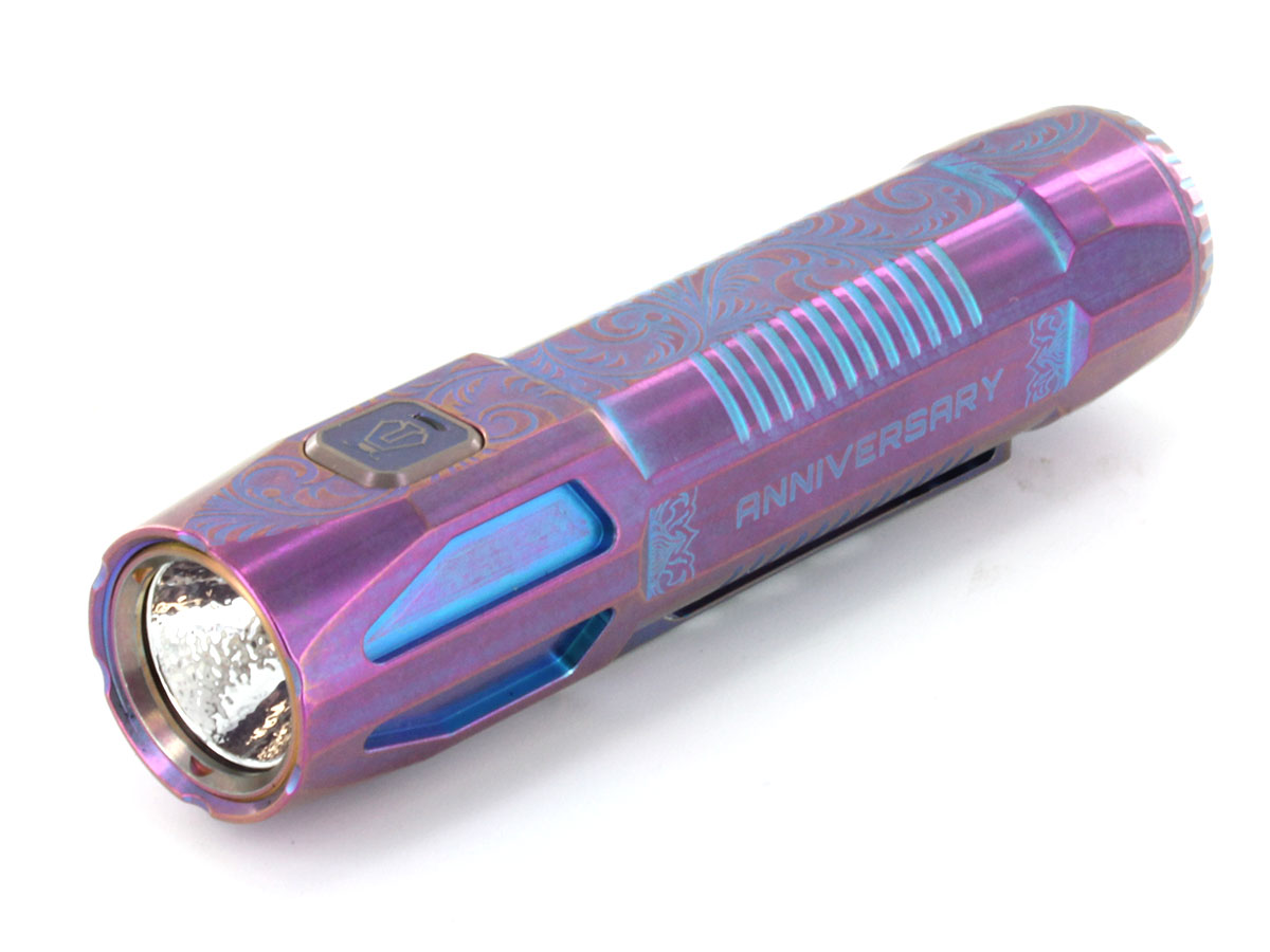 JETBeam JET ST Ti Limited Edition Titanium Flashlight - CREE XP-L HI ...