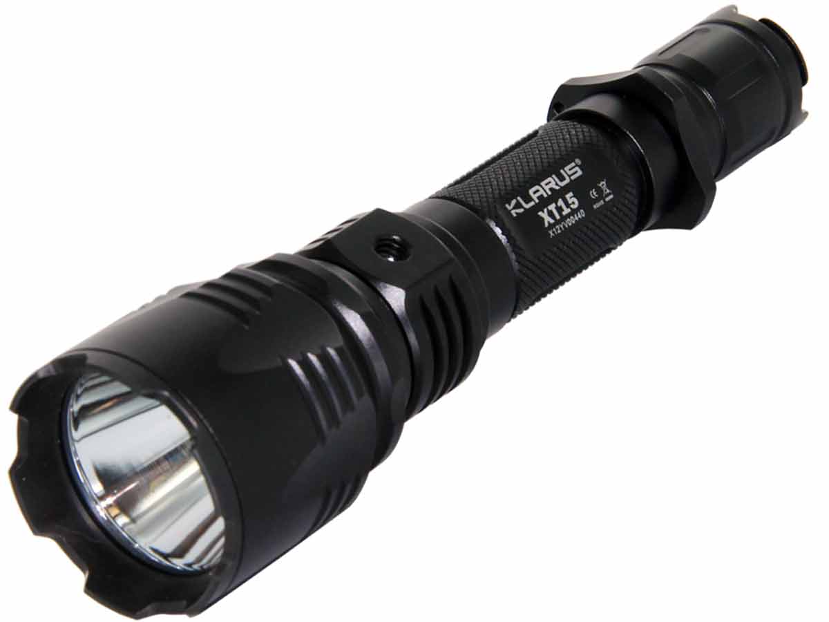 Klarus XT15 Falcon USB 1020 Lumen Rechargeable Flashlight