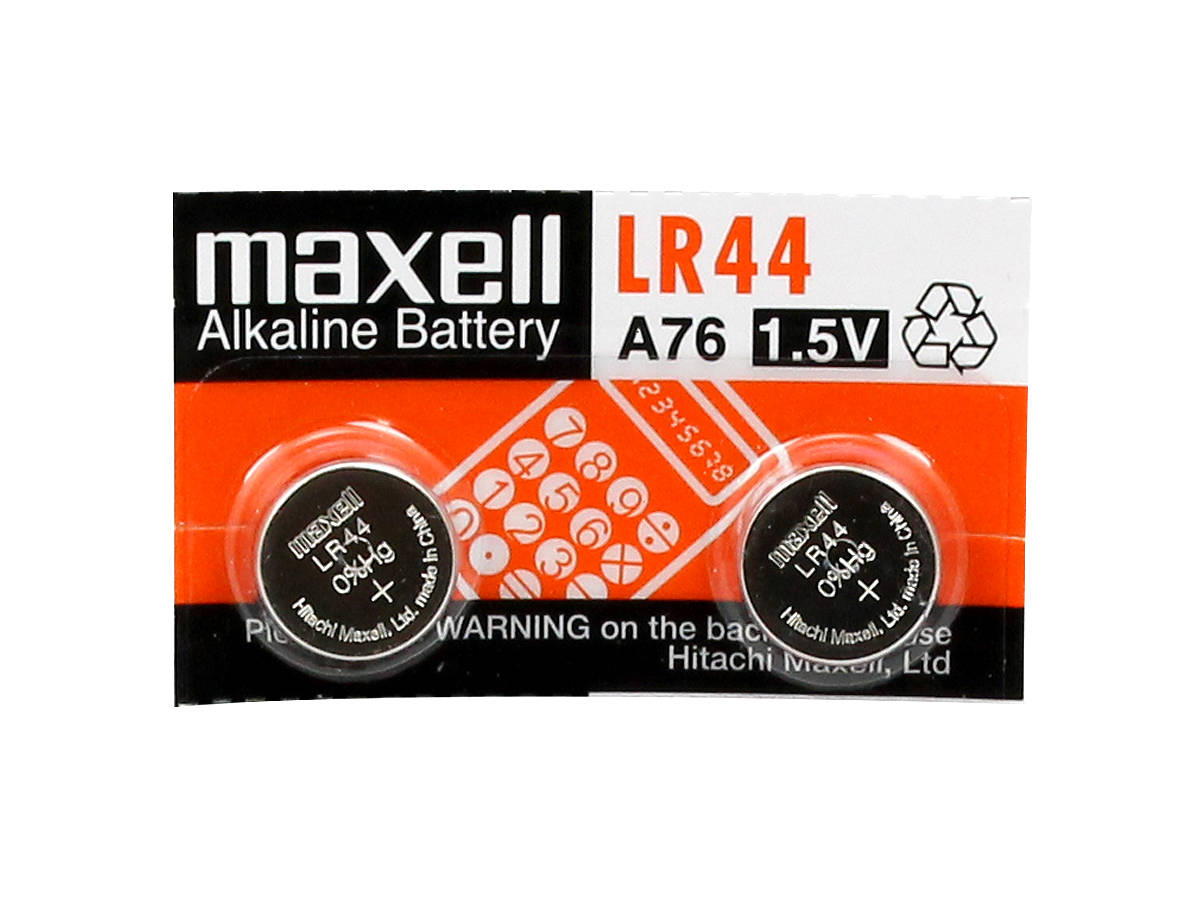 Maxell Battery Chart