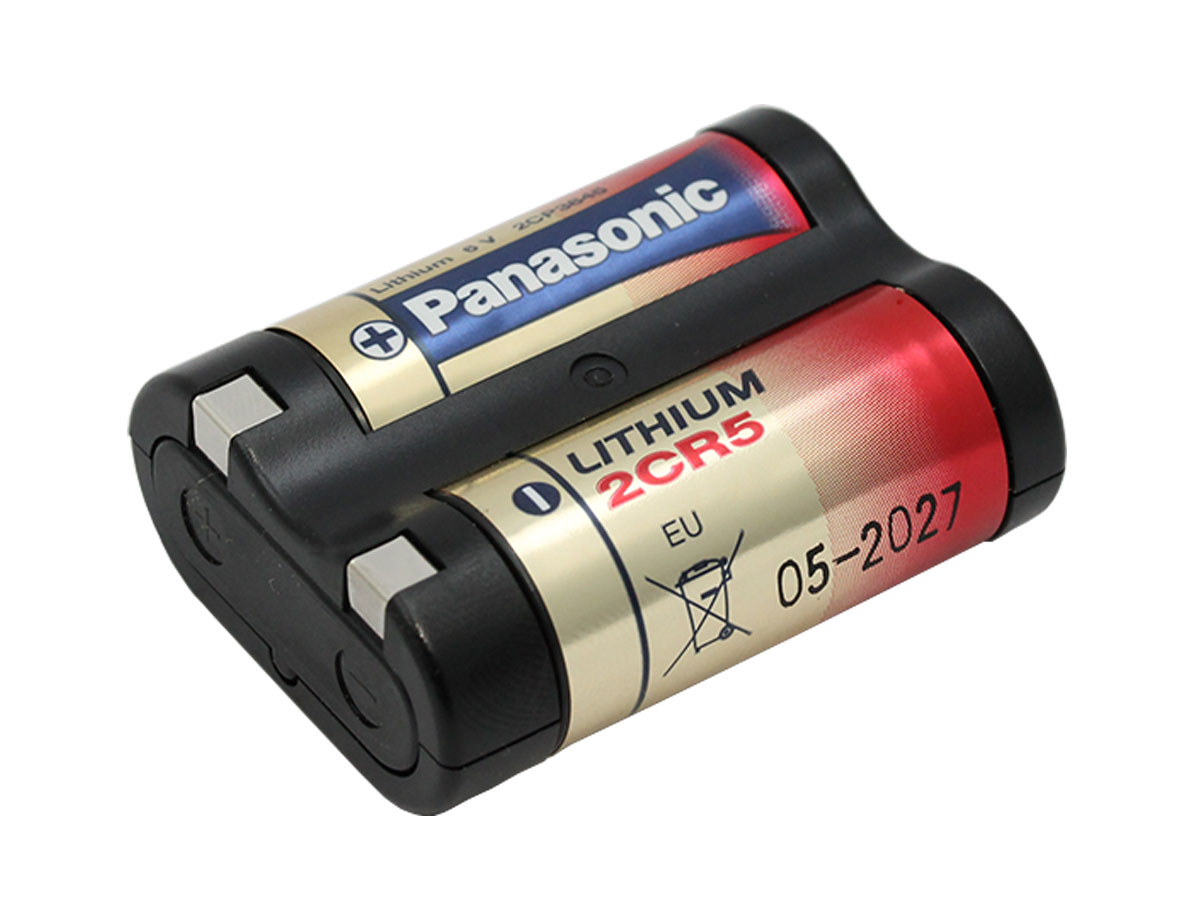 Panasonic 2CR5 5MPA/B 1400mAh 6V Lithium (LiMNO2) Photo Battery Bulk