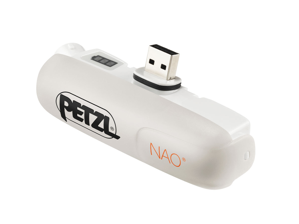 Petzl ACCU NAO + 2600mAh Lithium Ion (LiIon) USB Rechargeable Battery