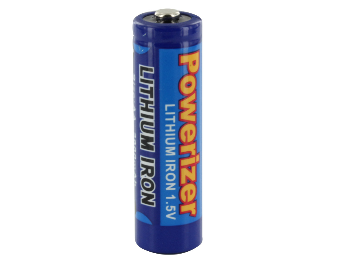 Powerizer Lithium Iron AA Batteries 1.5V Ultra Capacity LFAA2900