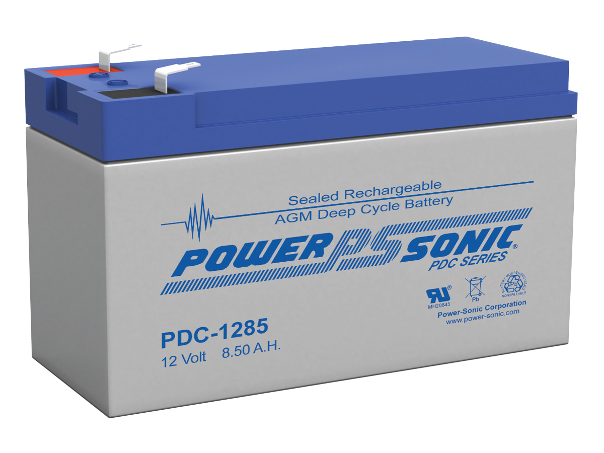 Power-Sonic AGM Deep Cycle PDC-1285 8.5Ah 12V Rechargeable 