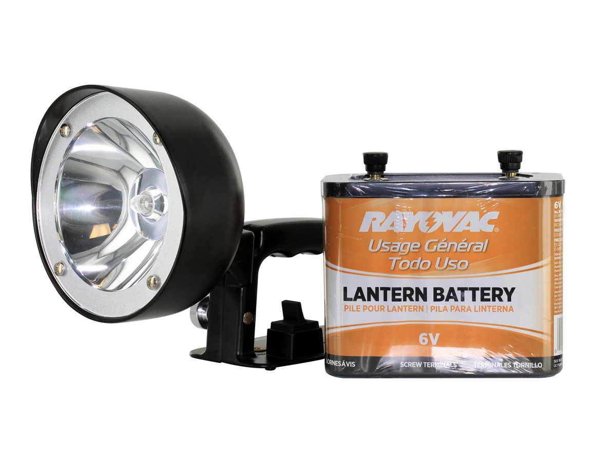 Rayovac Steel Beam Lantern With Swivel Head Krypton Incandescent Bulb