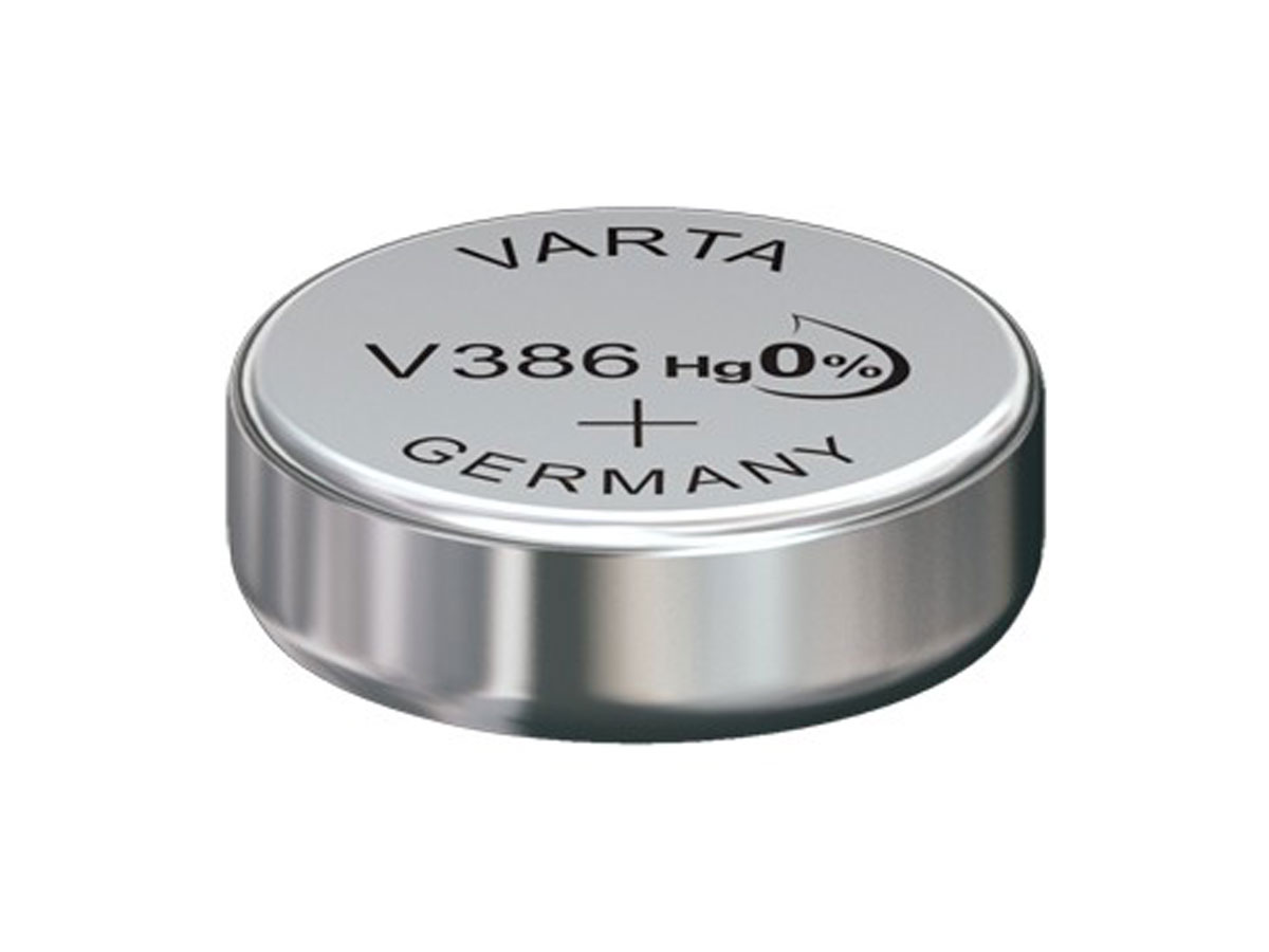 Varta 386 115mAh 1.55V Electronic Silver Oxide Coin Cell Battery (V386) - Pill Box ...1200 x 900