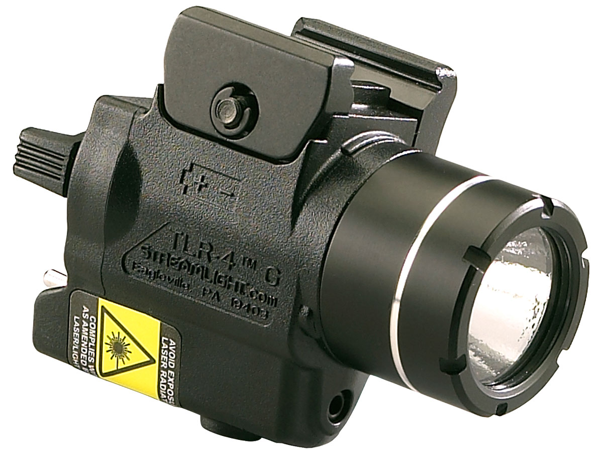 Streamlight TLR-4 G Rail-Mounted LED Weapon Light - Green Laser