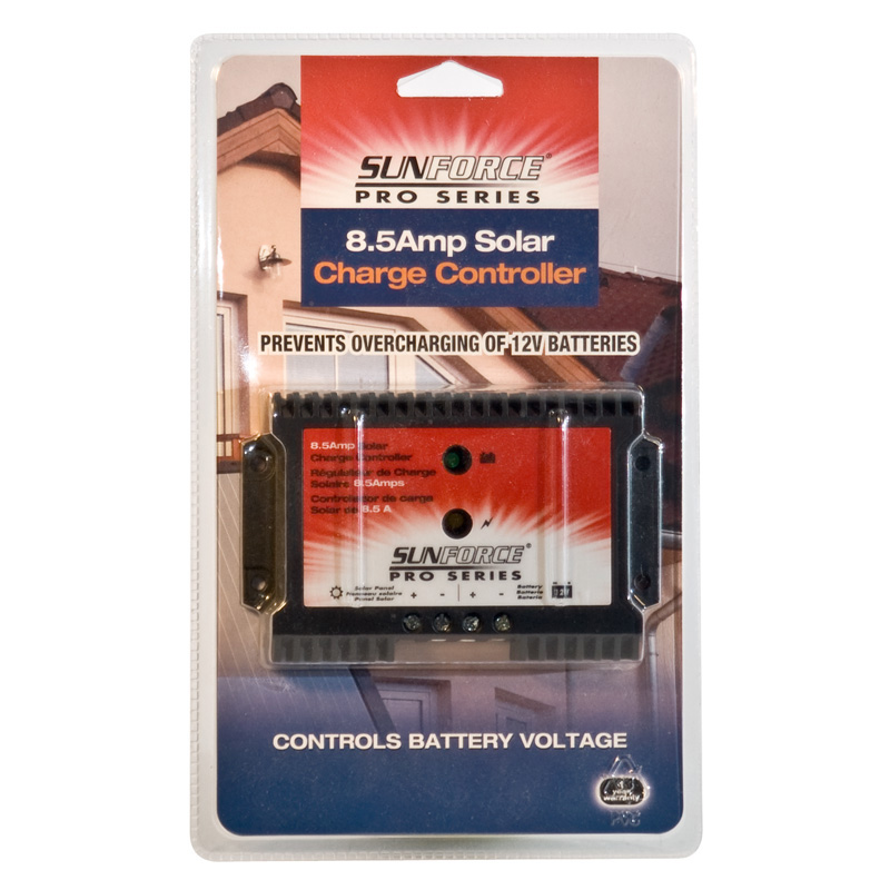 Sunforce Solar 8.5 Amp Pro Series Charge Controller (60120)