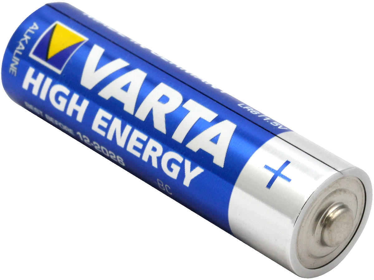 Varta High Energy V4906 Aa 1 5v Alkaline Button Top Battery Bulk