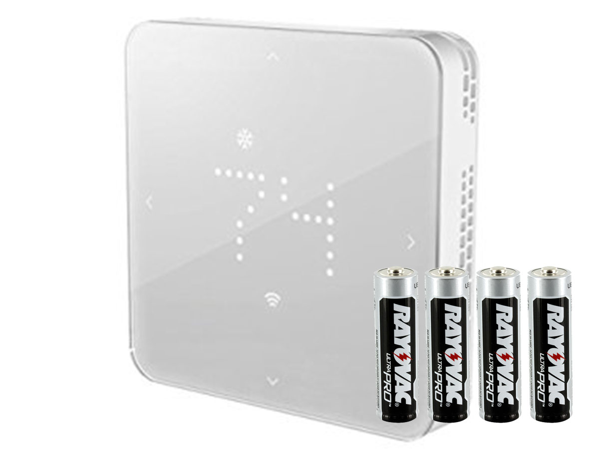 ZEN 01W Thermostat Battery Kit (4 x AA Alkaline Batteries)